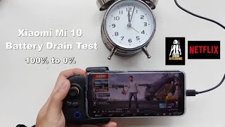 Xiaomi Mi 10 Battery Drain Test