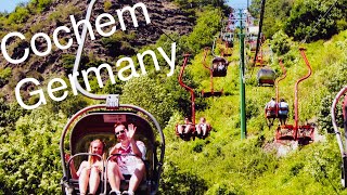 Sesselbahn Chair Lift Day Trip in Cochem Germany #sesselbahn #chairlift #cochem #germany #travel