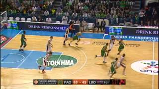 (HD) Panathinaikos Athens 95 - 74 Laboral Kutxa Vitoria (Highlights - Özet) Euroleague 2013-2014