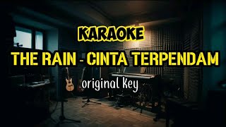 Cinta Terpendam - Karaoke (The Rain) Original Key - Nada Cowok