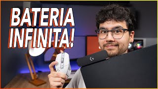 O Logitech Powerplay Vale a Pena? Mousepad com Carregamento SEM FIO!