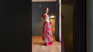 Bengali Saree Draping Style 🌹| Durga Puja Ep. 6/6 Saree Styles #athpourey #sareelove #durgapuja2024