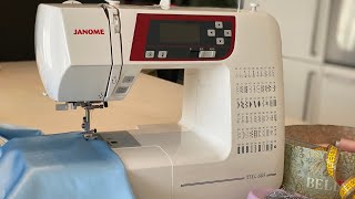 Обзор Janome модель DXL603 швейная машинка, мой опыт