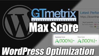 GTmetrix YSlow/PageSpeed 100% Score WordPress (Tutorial)