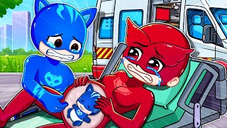 Что случилось, малыш Кэтбой?! - Оулетт забеременела от малыша Ромео | PJ Masks