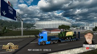 ETS2 Port Vecchio (F) - Genua (I) | Tobii eye tracker 5