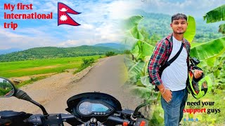 My first international trip /India to nepal/Haleshi trip🇳🇵(part-1)