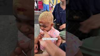 Baby’s second tonsure ceremony👶 #parenting #trendingshorts