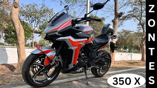 Zontes 350 X 2023 | Gaadi waale features bike mein | Head Turner | Sports Cruiser | Looks 🔥