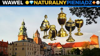 SKARBY ZAMKU WAWEL. KRAKÓW. SREBRO. ZŁOTO. KAMIENIE SZLACHETNE. BURSZTYN. PERŁY. NATURALNY PIENIĄDZ