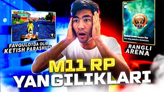 ⚡️SUPER YANGILIK! FAVQULOTDA OLIB KETISH FUNKSIYASI | 🔥 RANKLI ARENA | M11 RP YANGILIKLARI|PUBGM 2.0