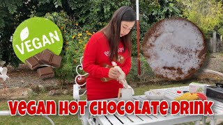 Easy vegan hot chocolate drink recipe