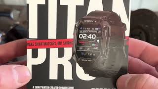 Carbinox Titan Pro - Rugged Smartwatch - Tested to the Extreme