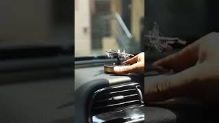 🚘CAR Premium Built Fighter Jet Solar Air Freshener With A Bottle Of Car 9205204696 odar now