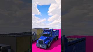 GTA 5 Epic Spiderman Ragdolls | Jumps / Fails | Garbage Street Truck ep.19 #shorts