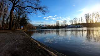 Am Saaleufer von Bernburg in HD 1080p  am 05.01.2018 (GoPro Hero 6)