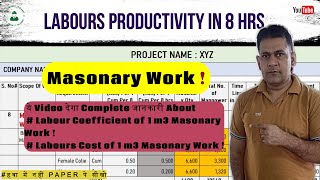 Labour Productivity| Masonry Work | CEI