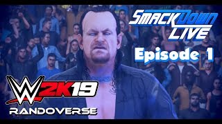 WWE 2K19 Randoverse: Big Boss Man's SmackDown Episode 1