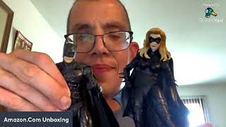 Amazon.Com Unboxing Video: DC McFarlane Batman & Robin Batman & Batgirl Action Figure Review