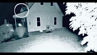 THE COPS SHOWED UP!! THIS IS THE SCARIEST FOOTAGE EVER CAPTURED ON A TRAIL CAMERA!!