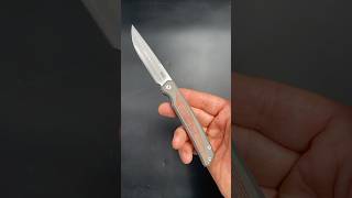 Couteau pliant de poche EDC PEÑA Knives modèle Sicario acier CPM-M4