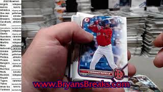 2022 Bowman Hobby Case ~ Draft