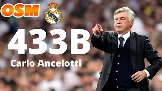 OSM TACTICS : 433B Carlo Ancelotti, Real Madrid