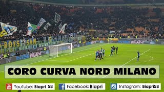 Coro interista "SIAM LA CURVA NORD MILANO"  (Video BIapri)