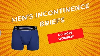 Men's Incontinence Briefs