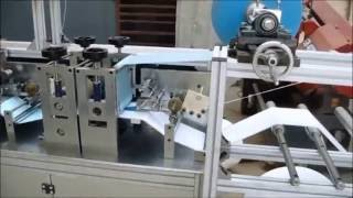 Disposable face mask slice making machine