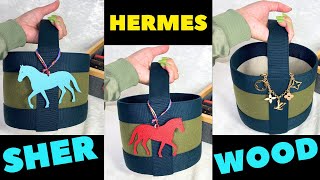 HERMES REVIEW/ WHAT FITS /HOW TO STYLE AND  CONVERTING SHERWOOD BASKET INTO A BAG 🔥🔥🔥