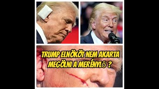 A merénylő nem akarta megölni Trump elnököt.