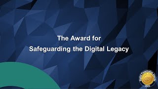 DPA2022: Finalists for the Award for Safeguarding the Digital Legacy