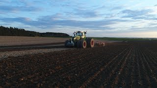 Claas Axion 950 + 5m Horsch Tiger