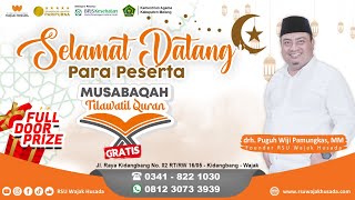 MUSABAQAH TILAWATIL QUR'AN RSU WAJAK HUSADA DALAM RANGKA SEMARAK RAMADHAN 1444H SABTU, 8 MARET 2023