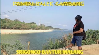 WISATA PANTAI BALEKAMBANG MALANG HARI MINGGU RAME BANGET‼️