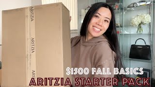 $1500 ARITZIA HAUL | BEST FALL BASICS | SWEATFLEECE FIT COMPARISONS | LULULEMON NULU & BUTTER FABRIC