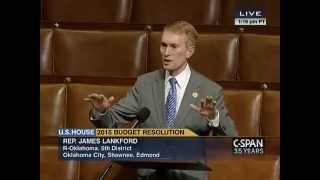 Lankford Speaks on House floor in support of House Budget Committee FY15 Budget