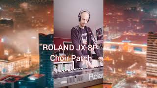 Roland JX-8P Choir Patch Sound Test Vintage Synth Synthesizers 80s love 1985 Synthwave Ambient Pop