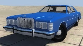 BeamNG.Drive 1975 FORD LTD Crashtest   + Downloadlink