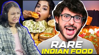 Reacting to Rare Indian Food by @CarryMinati