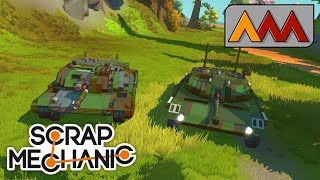 The beauty of armor...  |   Scrap Mechanic Tank Battles