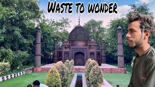 Waste To Seven Wonder || & Dinasaur Park In Delhi |