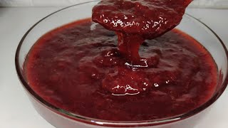 STRAWBERRY JAM || SELAI STROBERI || MENGOLAH FROZEN STRAWBERRY MENJADI SELAI