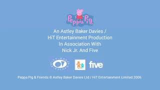 Peppa Pig & Friends Season 2 Episode 1 (2006) End Credits - Adventures Of Super Sonic Calamity Offic