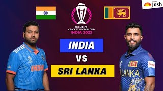 INDIA VS SRI LANKA ICC WORLD CUP 2023 #iccworldcup2023