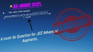 Serious IIT - Advanced aspirants must solve this question of jee mains. #jeeadvanced #jeemains2024