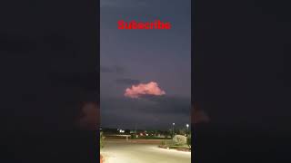 Texas Storm Clouds: A Stunning Display of Bright Lightning Strikes #TexasStorm  #TexasSky