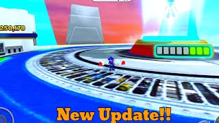 Playing Sonic Speed Simulator With Agent Sonic! (New Update)