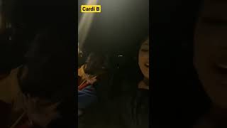 Iconic Rap Queen #Cardi B with her hubby Offset singing "PLASTIC OFF THE SOFA" #hollywood #celebrity